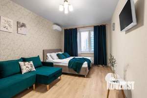 1-к квартира, посуточно, 43м2, 18/25 этаж