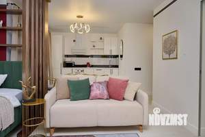 1-к квартира, посуточно, 44м2, 1/1 этаж