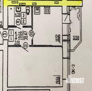 1-к квартира, на длительный срок, 38м2, 1/10 этаж