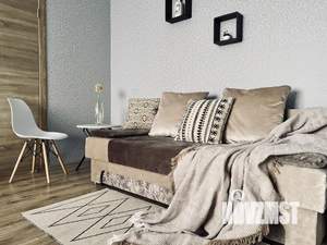 1-к квартира, посуточно, 43м2, 1/1 этаж