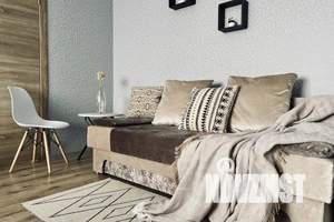 1-к квартира, посуточно, 43м2, 17/17 этаж