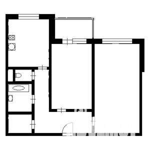 2-к квартира, на длительный срок, 54м2, 4/10 этаж