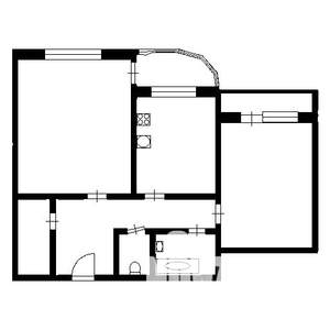 2-к квартира, на длительный срок, 62м2, 6/10 этаж