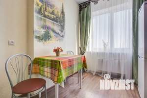 1-к квартира, посуточно, 40м2, 9/16 этаж