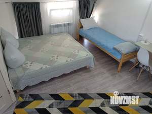 3-к квартира, посуточно, 72м2, 1/1 этаж