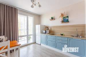 1-к квартира, посуточно, 40м2, 1/1 этаж