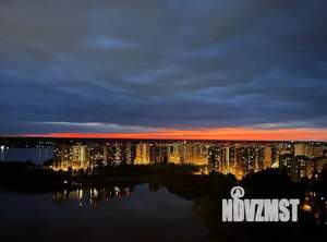 1-к квартира, посуточно, 40м2, 18/25 этаж