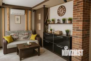 1-к квартира, посуточно, 45м2, 1/1 этаж