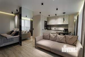 1-к квартира, посуточно, 42м2, 1/1 этаж