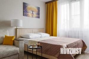 1-к квартира, посуточно, 40м2, 9/17 этаж