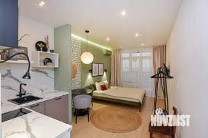 1-к квартира, посуточно, 28м2, 1/1 этаж