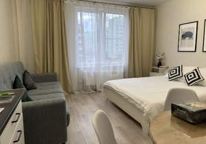 Студия квартира, на длительный срок, 28м2, 3/25 этаж