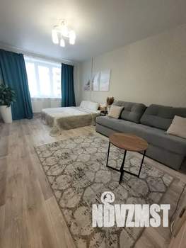 1-к квартира, посуточно, 48м2, 9/25 этаж