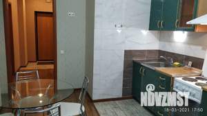 1-к квартира, посуточно, 41м2, 14/17 этаж