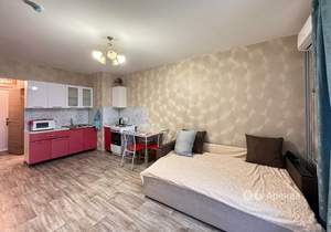 Студия квартира, на длительный срок, 26м2, 4/17 этаж