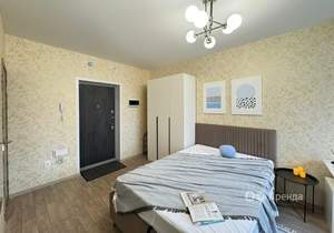 Студия квартира, на длительный срок, 24м2, 12/18 этаж