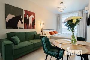 Студия квартира, посуточно, 28м2, 12/21 этаж