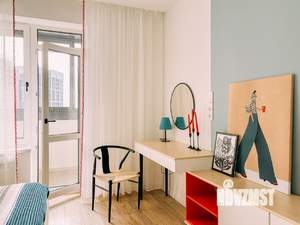 1-к квартира, посуточно, 42м2, 9/25 этаж