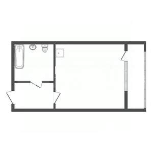 Студия квартира, на длительный срок, 21м2, 3/10 этаж