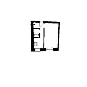 1-к квартира, на длительный срок, 29м2, 1/9 этаж
