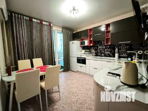 1-к квартира, посуточно, 37м2, 11/17 этаж