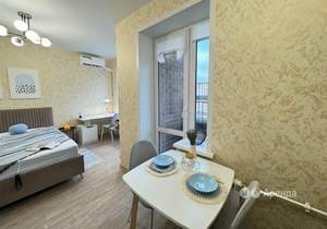 Студия квартира, на длительный срок, 24м2, 12/18 этаж