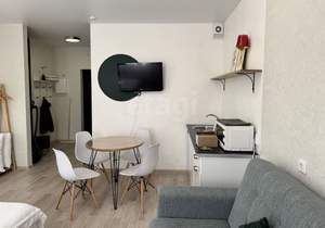 Студия квартира, на длительный срок, 28м2, 3/25 этаж