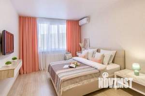 1-к квартира, посуточно, 40м2, 1/1 этаж