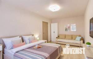 1-к квартира, посуточно, 40м2, 1/1 этаж