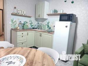 1-к квартира, посуточно, 43м2, 1/1 этаж