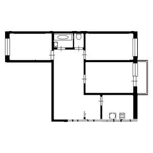 3-к квартира, на длительный срок, 65м2, 9/9 этаж