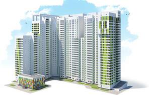 1-к квартира, на длительный срок, 41м2, 7/21 этаж