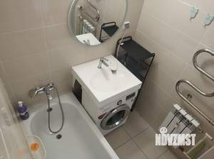 2-к квартира, посуточно, 53м2, 3/16 этаж