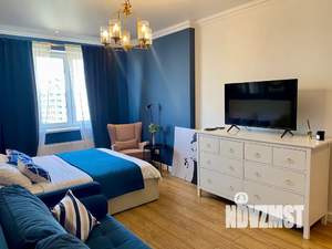 1-к квартира, посуточно, 43м2, 23/25 этаж