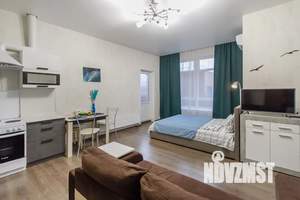 Студия квартира, посуточно, 40м2, 5/22 этаж