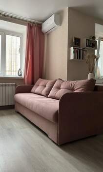 Студия квартира, на длительный срок, 38м2, 2/13 этаж