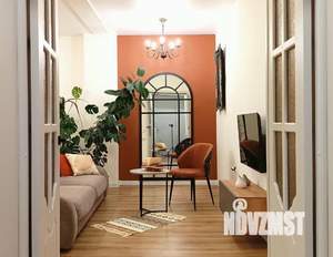 1-к квартира, посуточно, 55м2, 1/1 этаж