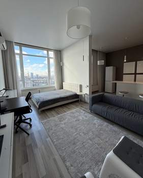 Студия квартира, на длительный срок, 43м2, 17/17 этаж