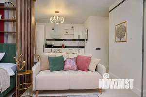 1-к квартира, посуточно, 44м2, 1/1 этаж