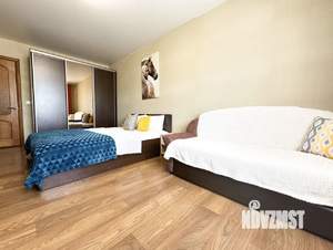 1-к квартира, посуточно, 44м2, 1/1 этаж