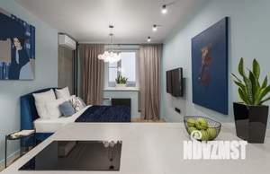 Студия квартира, посуточно, 28м2, 10/19 этаж