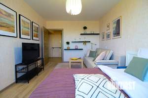 1-к квартира, посуточно, 37м2, 17/25 этаж