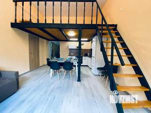 3-к квартира, посуточно, 62м2, 1/1 этаж