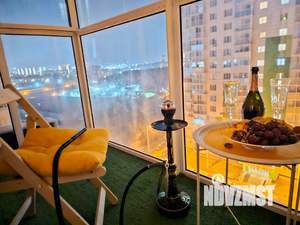 1-к квартира, посуточно, 42м2, 10/17 этаж