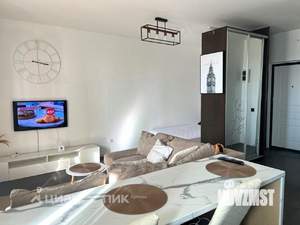 Студия квартира, на длительный срок, 34м2, 6/16 этаж