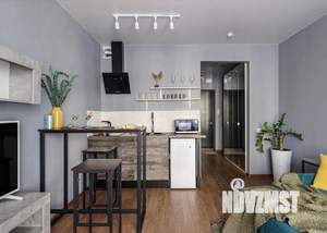 Студия квартира, посуточно, 24м2, 4/25 этаж