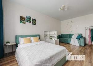 1-к квартира, посуточно, 38м2, 4/19 этаж