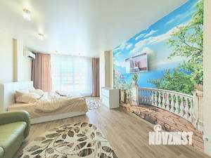 1-к квартира, посуточно, 54м2, 12/17 этаж