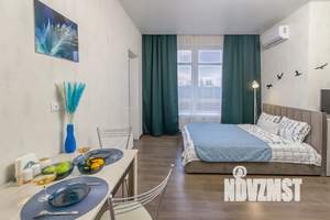 Студия квартира, посуточно, 40м2, 5/22 этаж