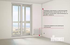 2-к квартира, вторичка, 59м2, 7/25 этаж